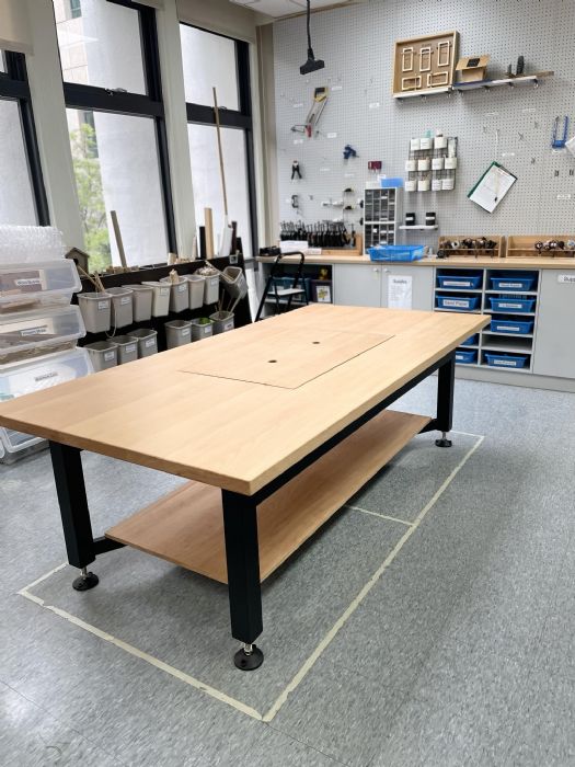 台北歐洲學校木工桌