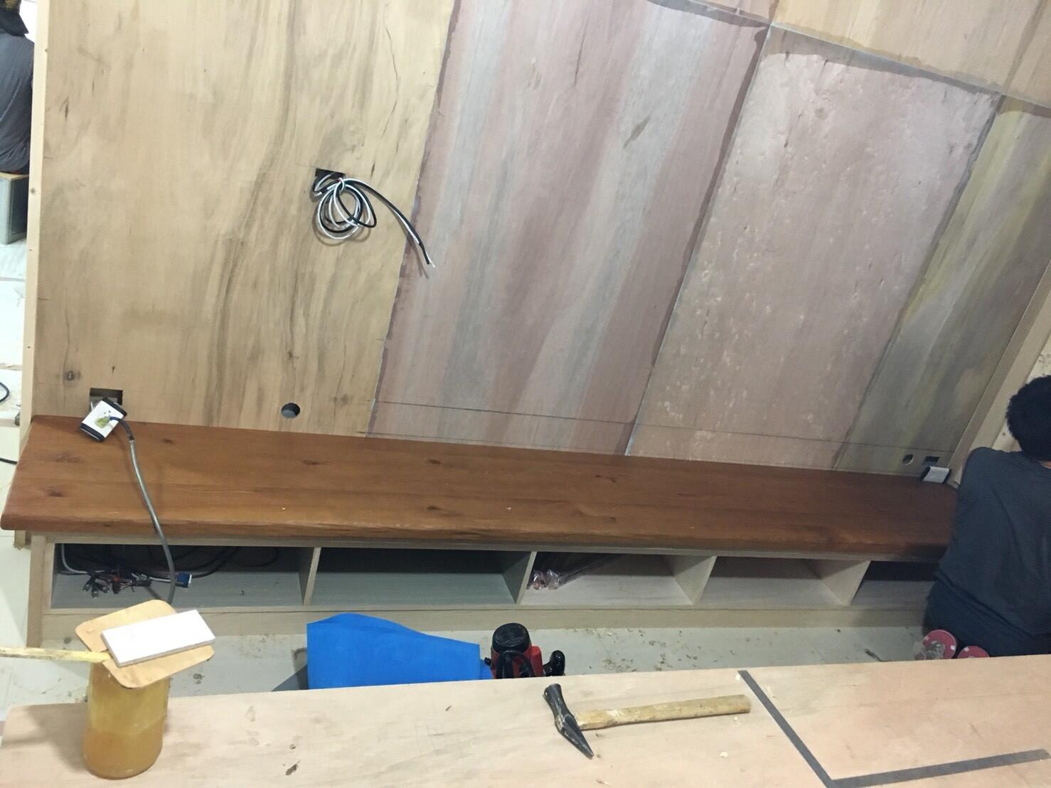 實木電視板/懸空電視板/電視櫃