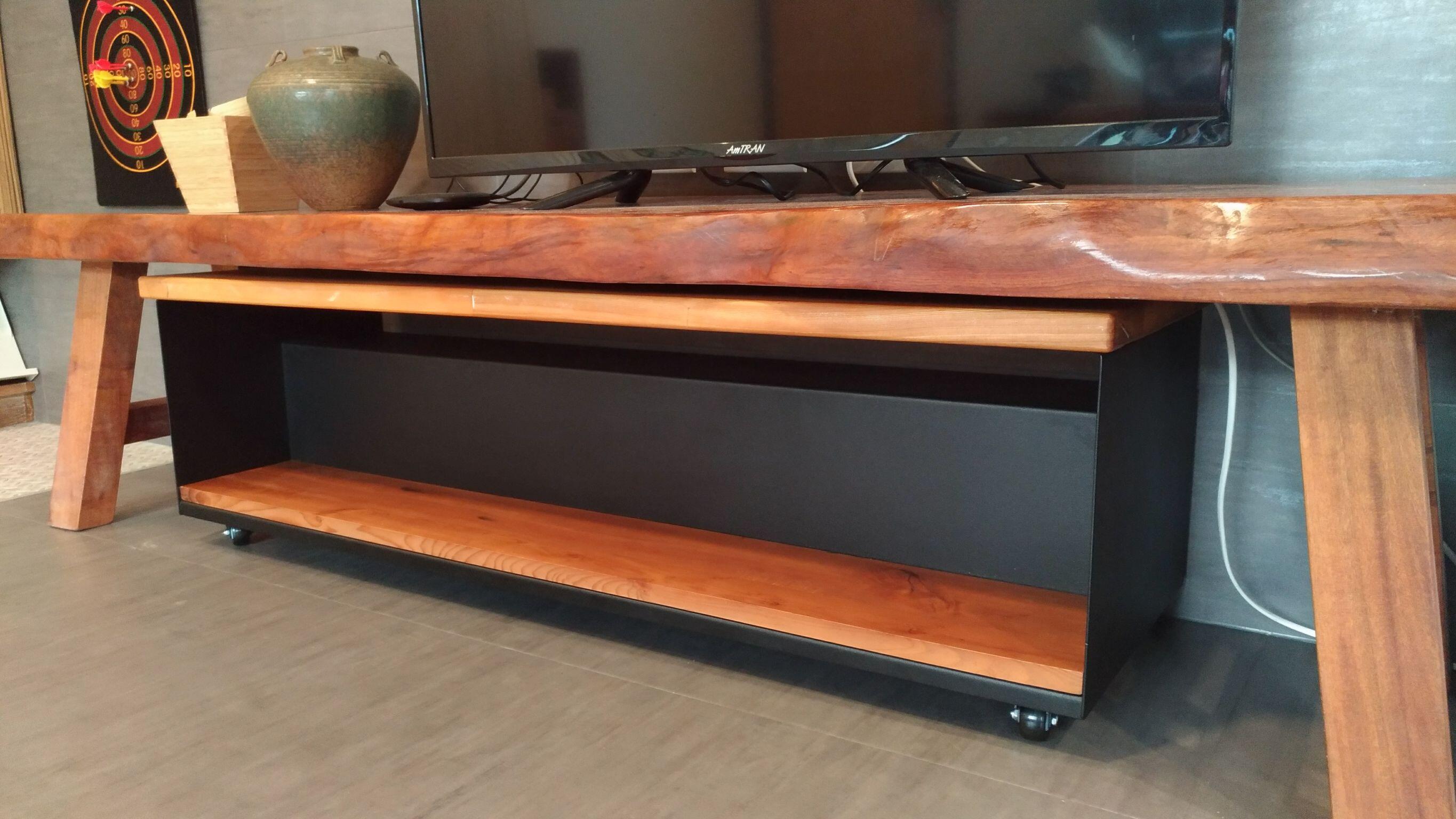 實木電視板/懸空電視板/電視櫃