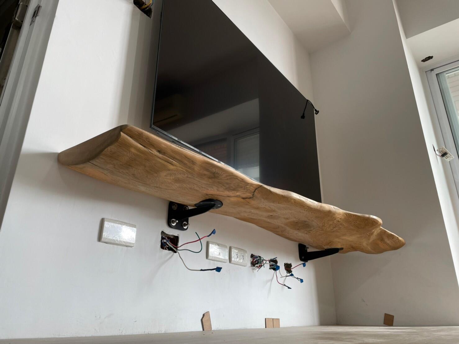 實木電視板/懸空電視板/電視櫃