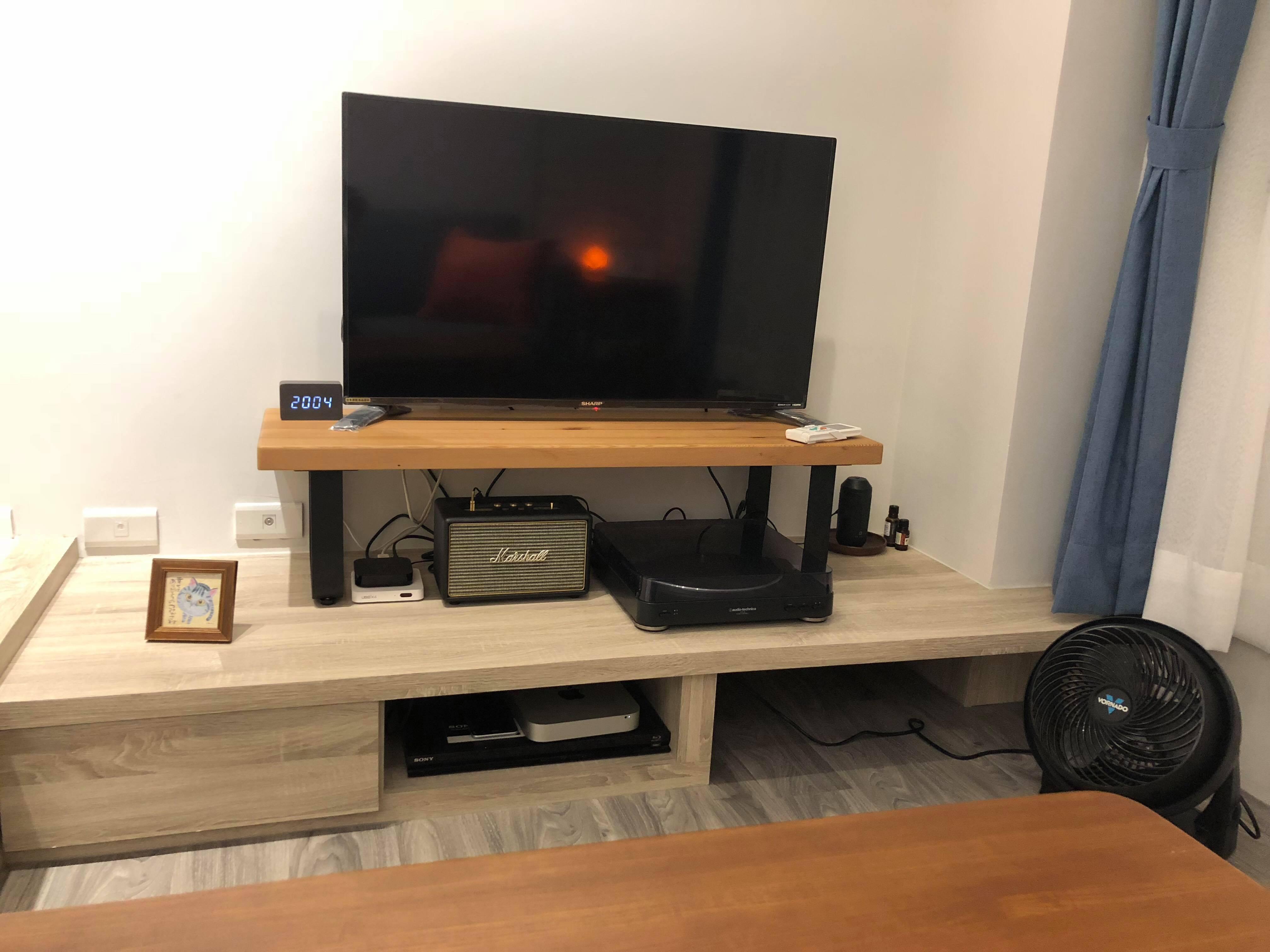 實木電視板/懸空電視板/電視櫃