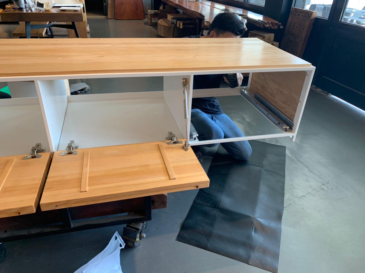 實木電視板/懸空電視板/電視櫃