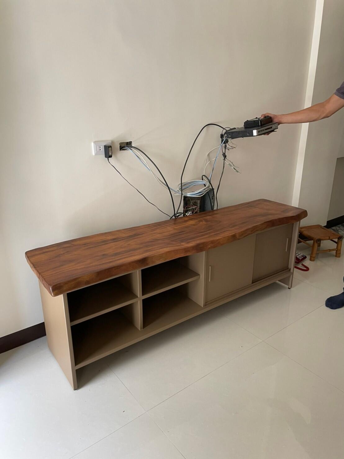 實木電視板/懸空電視板/電視櫃