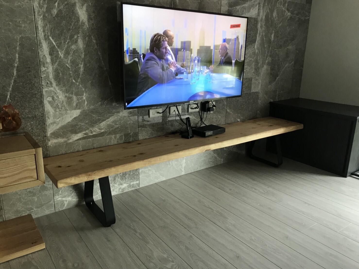 實木電視板/懸空電視板/電視櫃