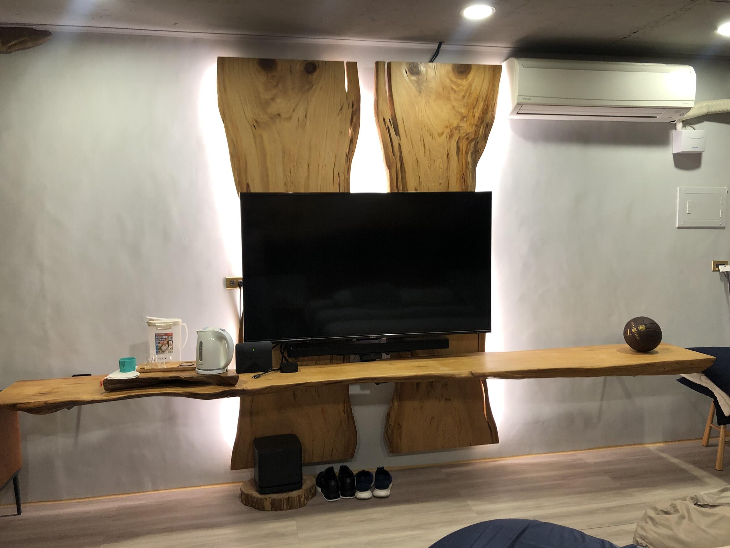 實木電視板/懸空電視板/電視櫃