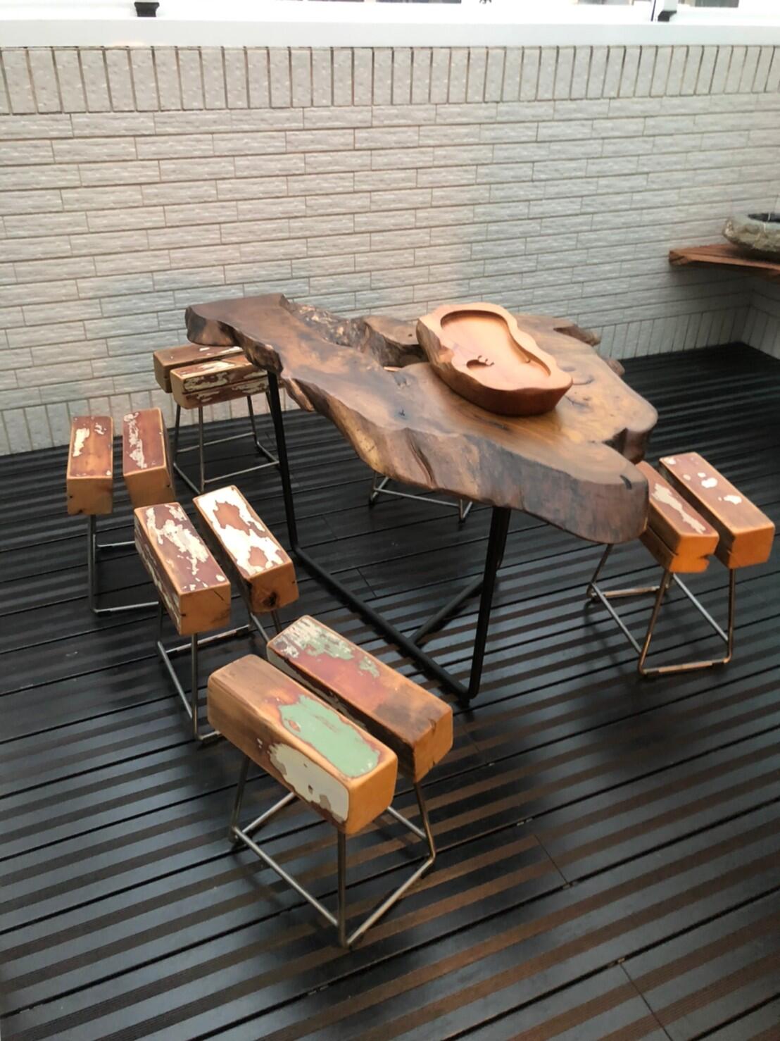 長凳/等候椅/原木椅 長凳/等候椅/原木椅