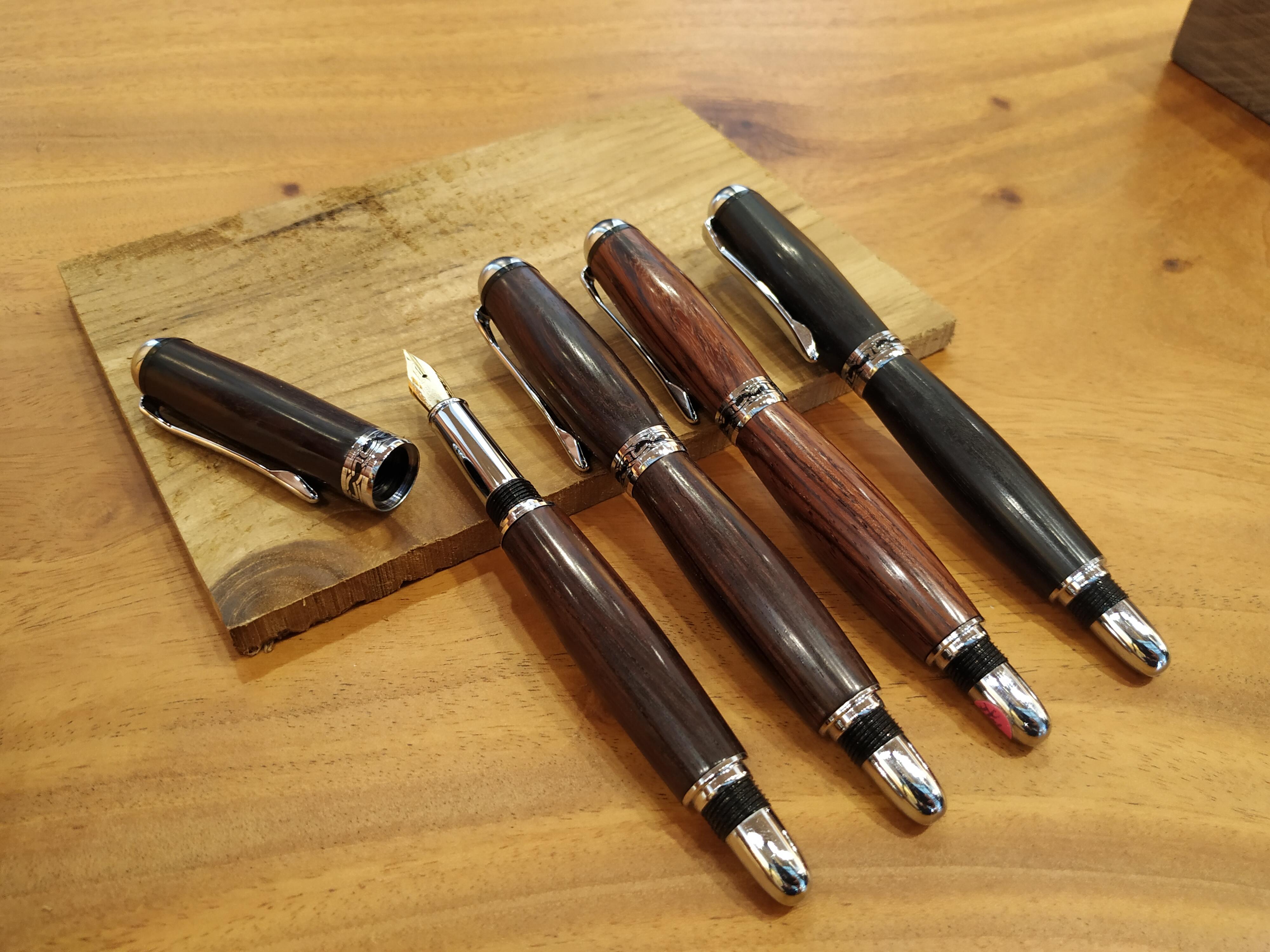 木製鋼筆