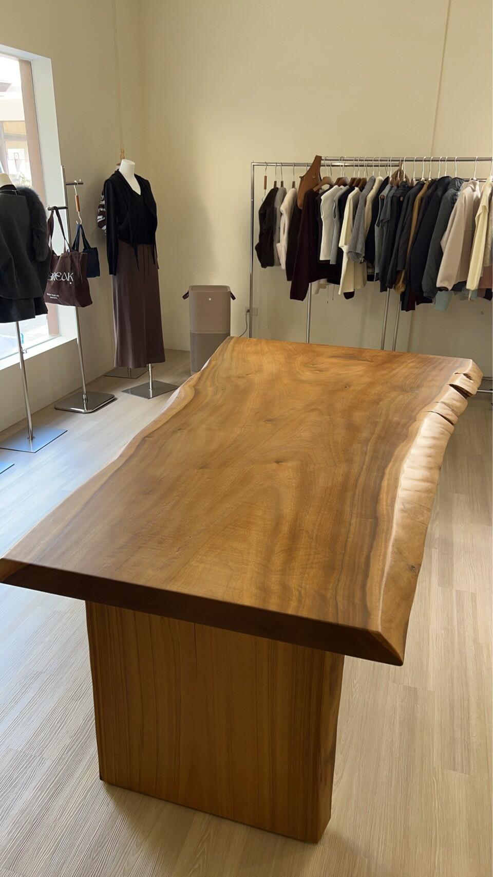 木腳-原木桌腳 客製木桌腳