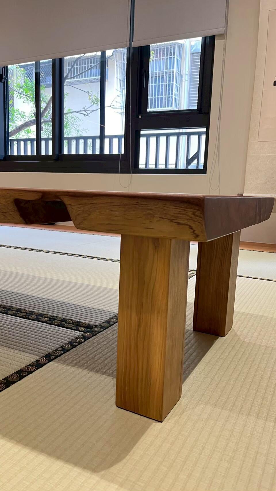 木腳-原木桌腳 客製木桌腳