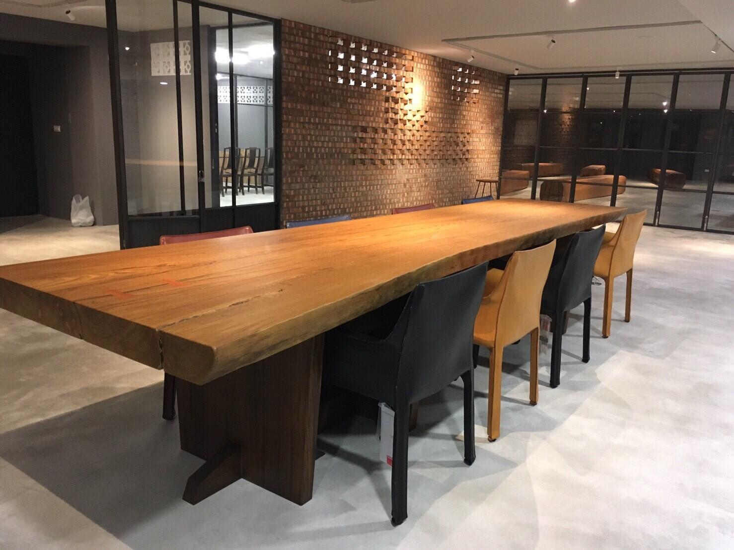 木腳-原木桌腳 客製木桌腳