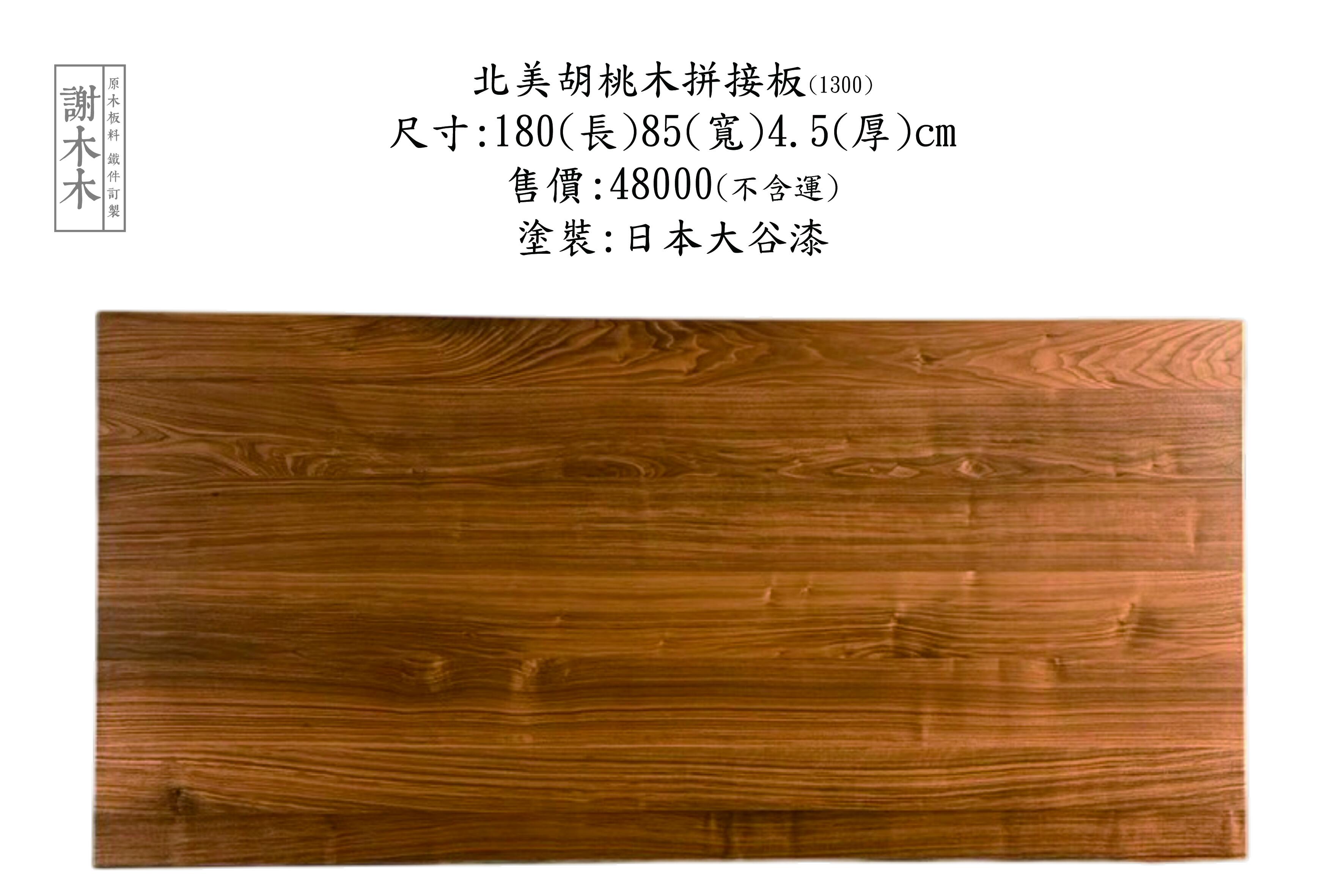 北美胡桃木天然紋理_高油脂光澤_無染色實拍